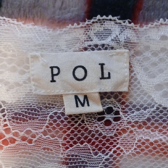 POL White Lace Flowy Cami Top - Picture 2 of 8